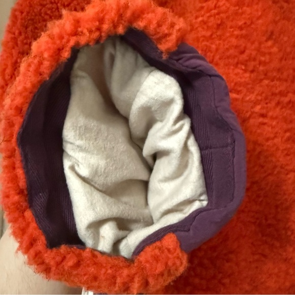 We the Free People Rivington Sherpa Jacket Chili Combo OB1006446 L - Picture 6 of 10